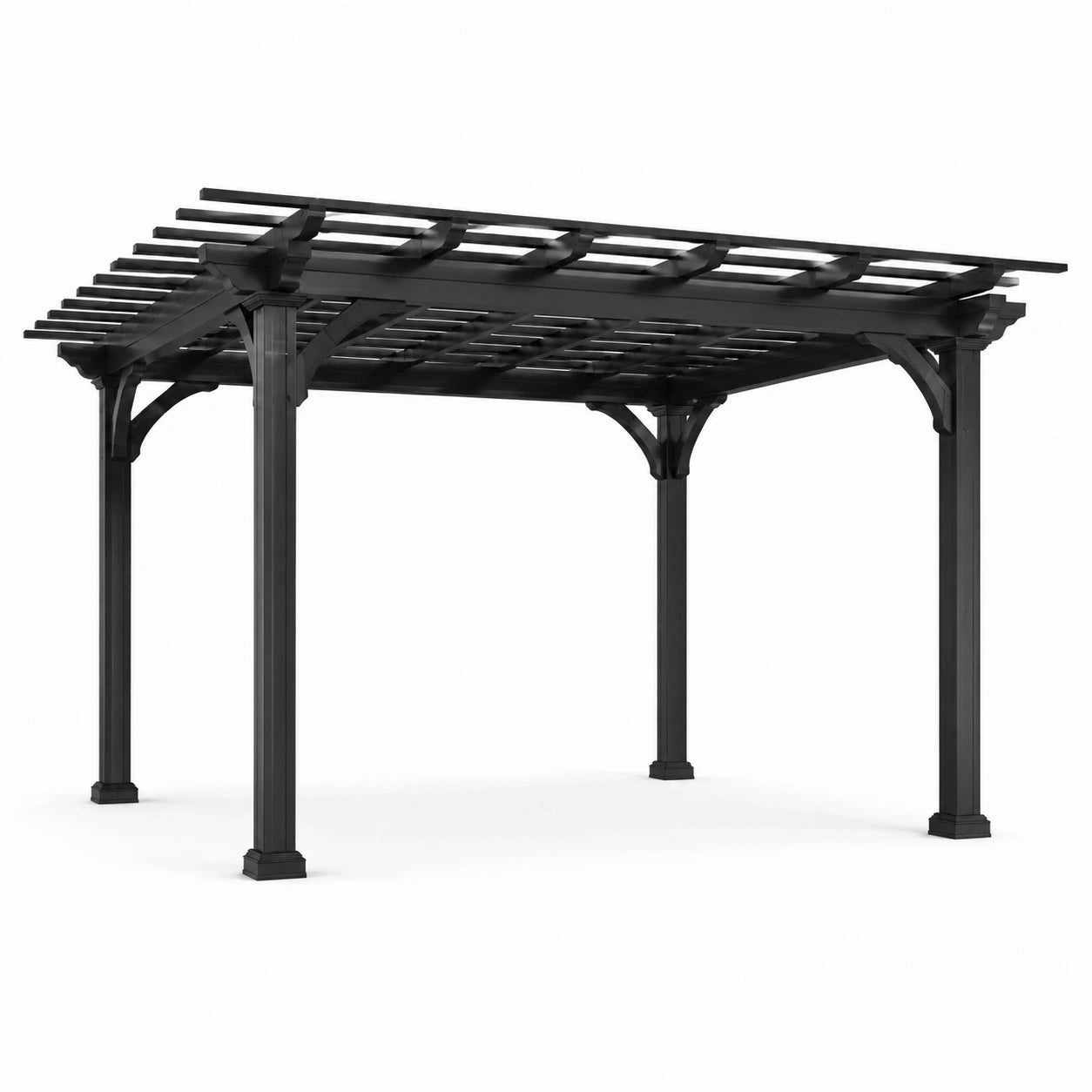 Aluminium Pergola Anthrazit 300x300x230 cm